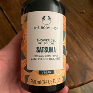 The Body Shop Satsuma Shower Gel - Vibrant Orange, never used 250mls